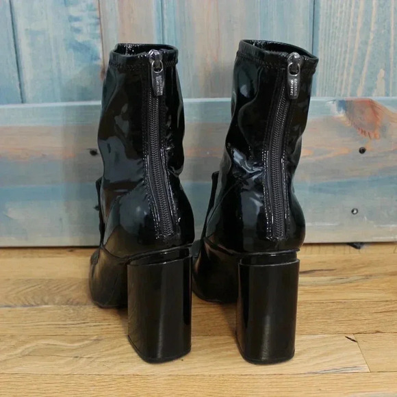 Sigerson Morrison Patent Leather Boots Size 7.5 - Picture 5 of 8